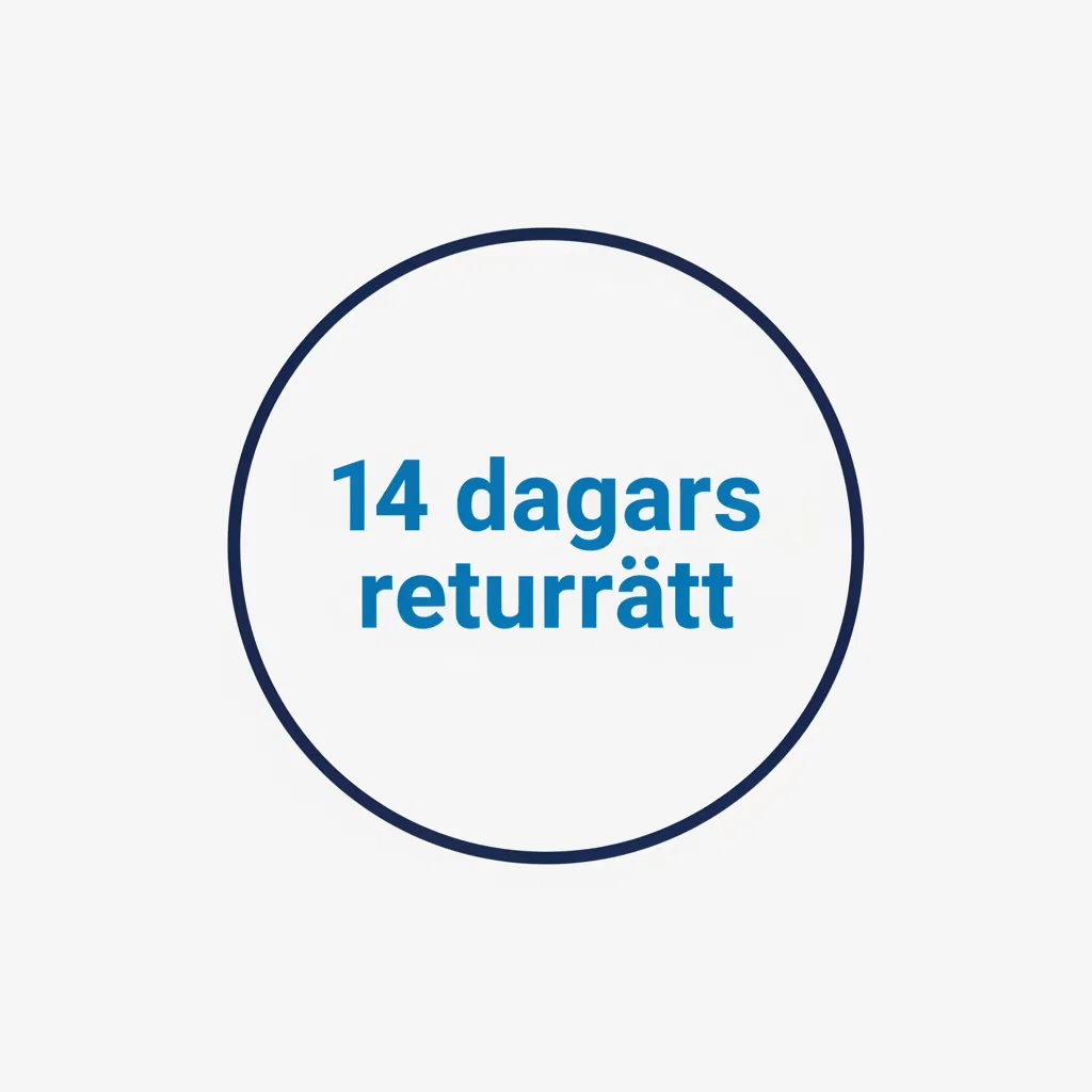 14 dagars returrätt badge